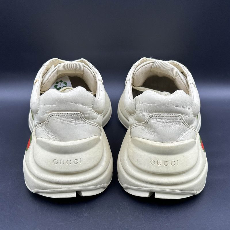 Gucci Gucci Rhyton Logo Low-Top Dad Sneakers for Men 0079 Size US 10.5 / EU 43-44 - 3 Thumbnail