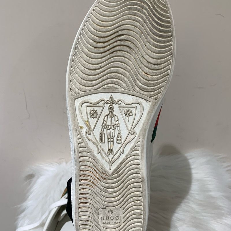 Gucci Gucci Ace Leather Sneakers for Men 0079 Size US 9.5 / EU 42-43 - 21 Thumbnail
