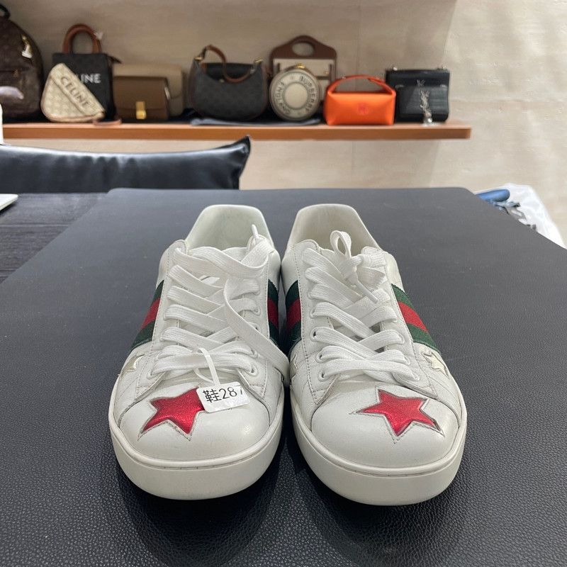 Gucci Gucci ACE Star Fashion Sneakers for Men 0079 Size US 8 / EU 41 - 2 Thumbnail