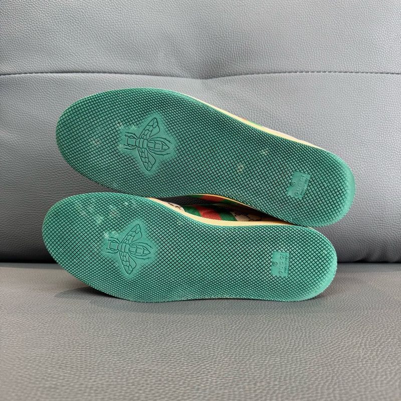Gucci Gucci Screener Green Casual Sneakers 0079 Size US 10.5 / EU 43-44 - 7 Thumbnail