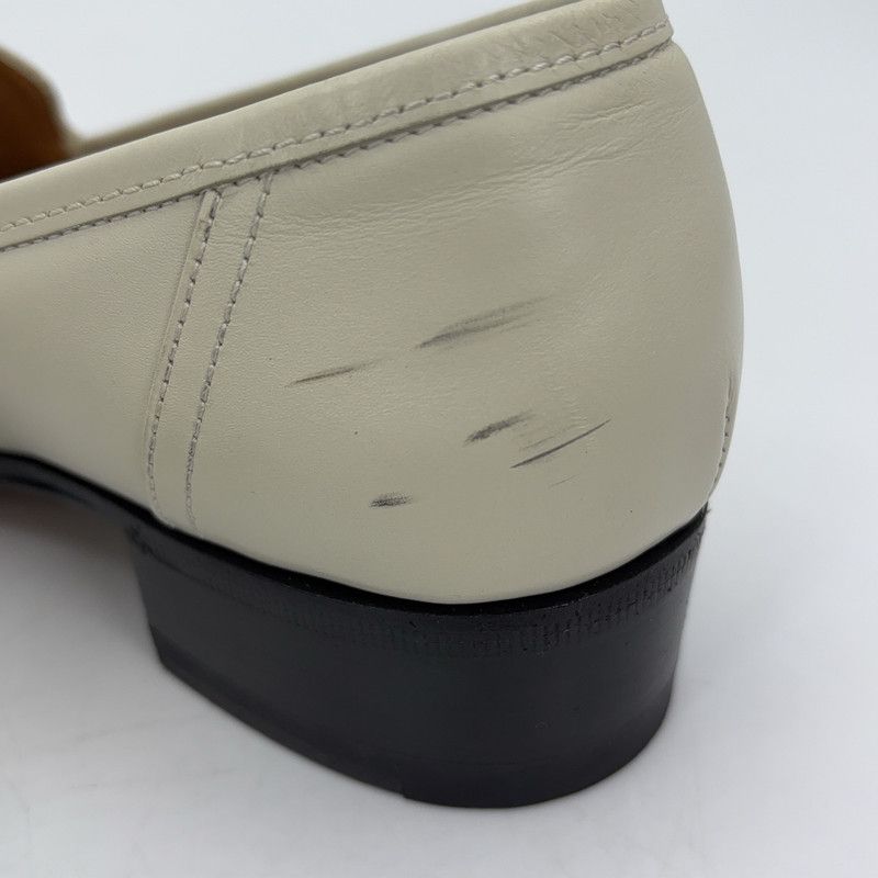 Gucci Gucci Interlocking G Horsebit Loafers in Ivory 0079 Size US 5.5 / EU 38 - 12 Thumbnail