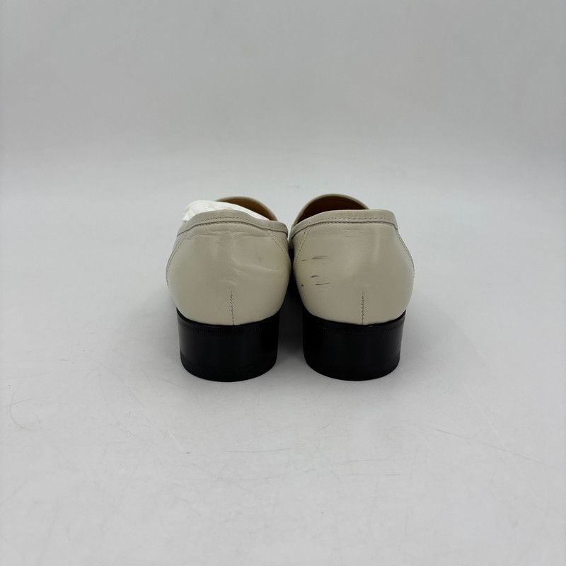 Gucci Gucci Interlocking G Horsebit Loafers in Ivory 0079 Size US 5.5 / EU 38 - 5 Thumbnail