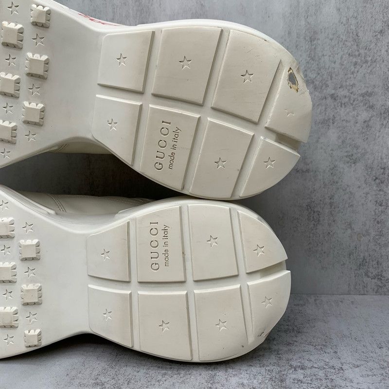 Gucci Gucci Rhyton Classic Dad Sneakers in Ivory White 0079 Size US 10.5 / EU 43-44 - 9 Thumbnail