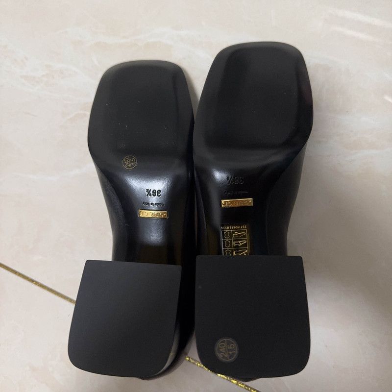 Gucci Gucci Black Leather Horsebit High Heels 0079 Size US 8.5 / EU 41-42 - 4 Thumbnail