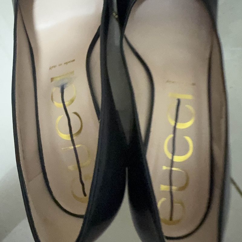 Gucci Gucci Black Leather Horsebit High Heels 0079 Size US 8.5 / EU 41-42 - 7 Thumbnail