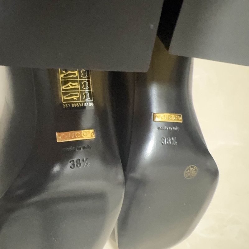 Gucci Gucci Black Leather Horsebit High Heels 0079 Size US 8.5 / EU 41-42 - 5 Thumbnail