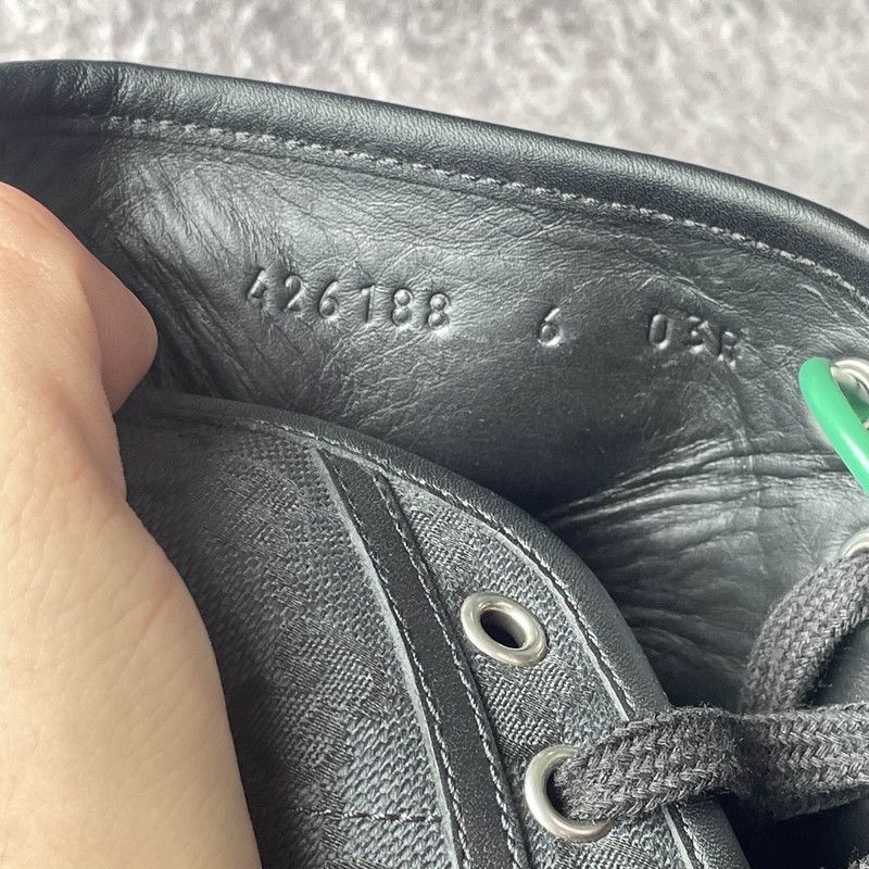 Gucci Gucci Vintage GG Canvas High-Top Sneakers 0079 Size US 7.5 / EU 40-41 - 5 Thumbnail