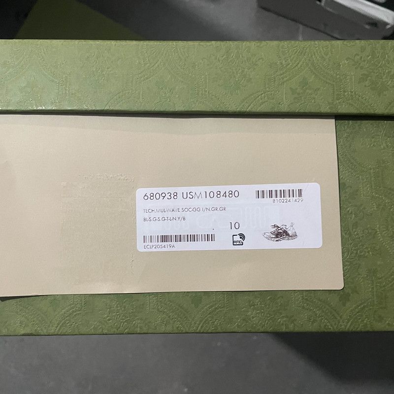 Gucci Gucci RUN Synthetic Knit Low-Top Sneakers 0079 Size US 10.5 / EU 43-44 - 6 Thumbnail