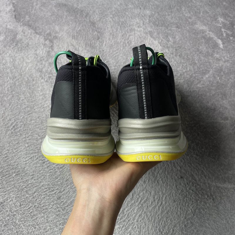 Gucci Gucci RUN Synthetic Knit Low-Top Sneakers 0079 Size US 10.5 / EU 43-44 - 3 Thumbnail