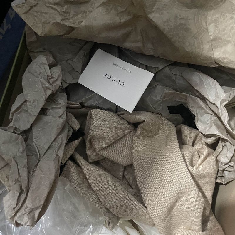 Gucci Gucci RUN Synthetic Knit Low-Top Sneakers 0079 Size US 10.5 / EU 43-44 - 7 Thumbnail