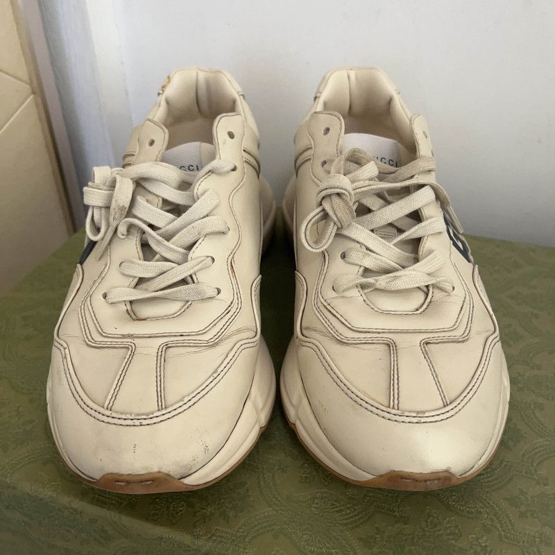 Gucci Gucci Rhyton Casual Sneakers for Men 0079 Size US 8 / EU 41 - 2 Thumbnail