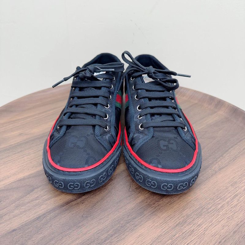 Gucci Gucci Tennis 1977 Two G Logo Fashion Sneakers 0079 Size US 10.5 / EU 43-44 - 2 Thumbnail