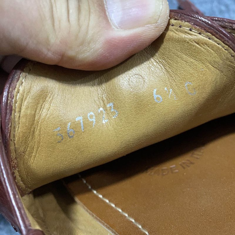 Gucci Gucci Brown Men's Loafers 0079 Size US 7.5 / EU 40-41 - 5 Thumbnail