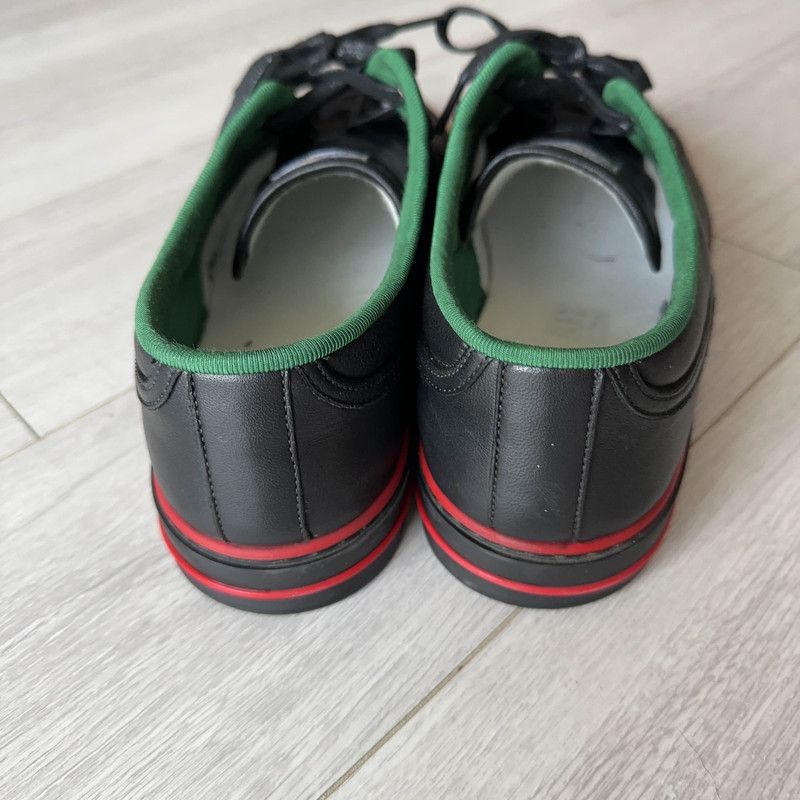 Gucci Gucci Tennis 1977 Leather Sneakers for Men 0079 Size US 11 / EU 44 - 3 Thumbnail