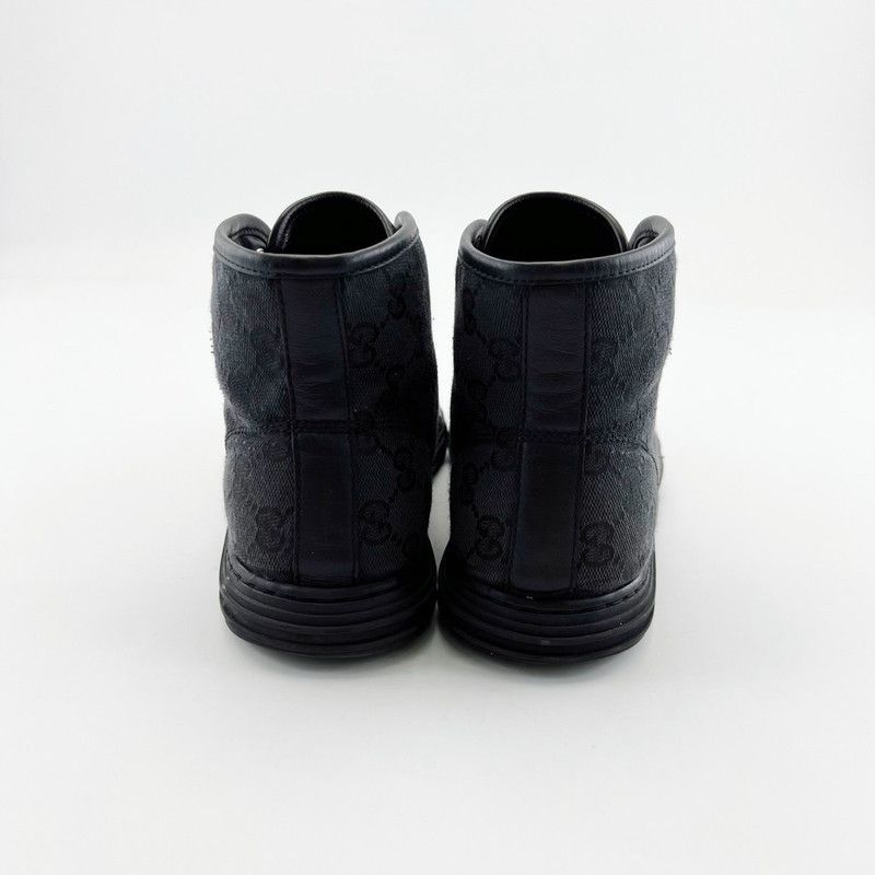 Gucci Gucci Vintage GG Canvas High-Top Sneakers 0079 Size US 8 / EU 41 - 3 Thumbnail