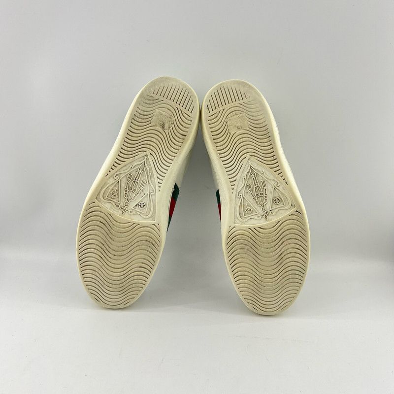 Gucci Gucci Ace Low-Top Fashion Sneakers for Men 0079 Size US 8.5 / EU 41-42 - 4 Thumbnail