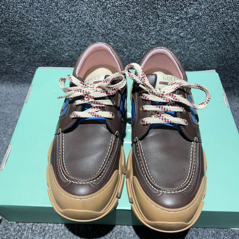 Gucci Gucci Boatrek Nylon Low-top Casual Shoes 0079 Size US 9.5 / EU 42-43 - 2 Thumbnail