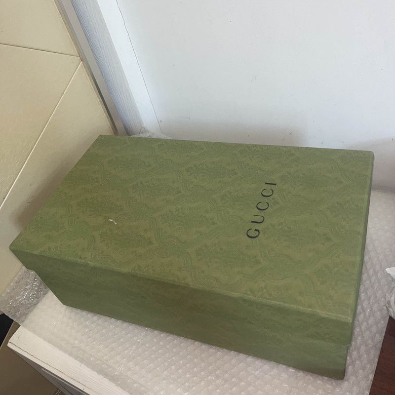Gucci Gucci Ace Leather Dog Head Sneakers for Men 0079 Size US 8 / EU 41 - 6 Thumbnail