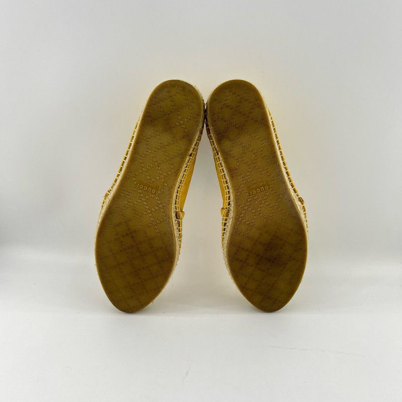 Gucci Gucci Classic Logo Print Versatile Yellow Fisherman Shoes 0079 Size US 7.5 / EU 40-41 - 4 Thumbnail