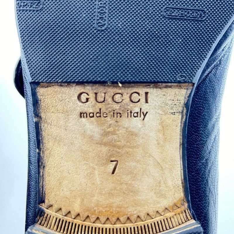 Gucci Gucci Black Double G Stripe Casual Shoes 0079 Size US 8 / EU 41 - 5 Thumbnail