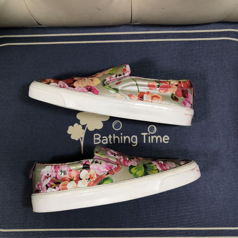 Gucci Gucci Floral Slip-On Sneakers 0079 Size US 6.5 / EU 39-40 - 6 Thumbnail