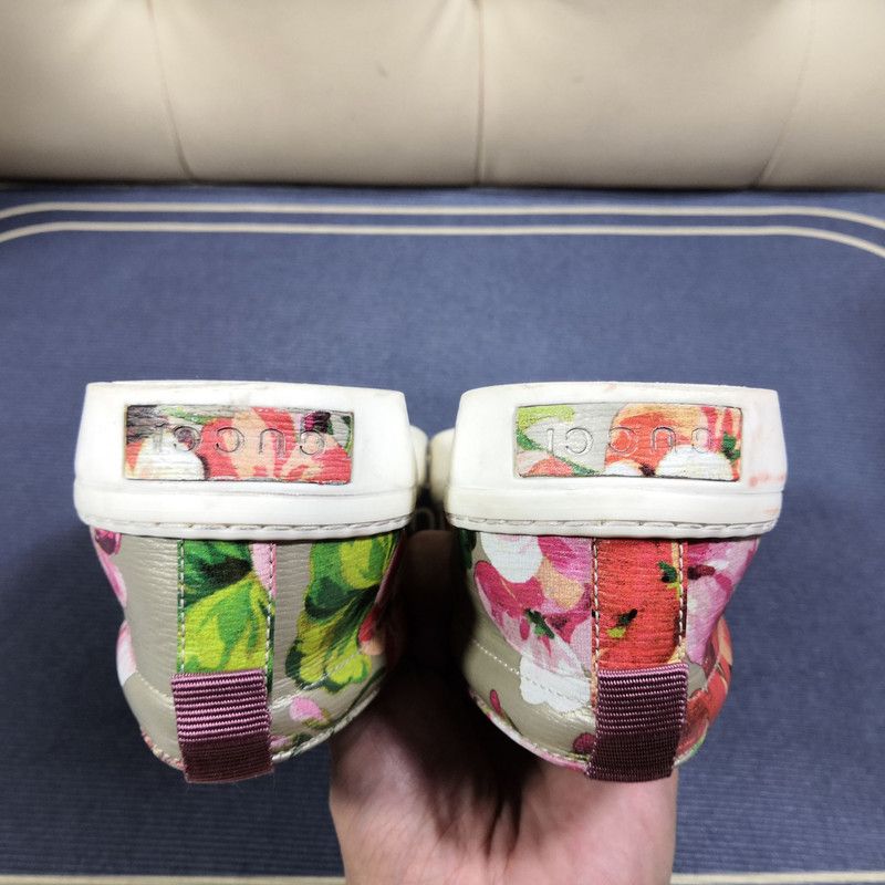 Gucci Gucci Floral Slip-On Sneakers 0079 Size US 6.5 / EU 39-40 - 10 Thumbnail