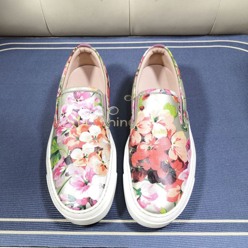 Gucci Gucci Floral Slip-On Sneakers 0079 Size US 6.5 / EU 39-40 - 2 Thumbnail