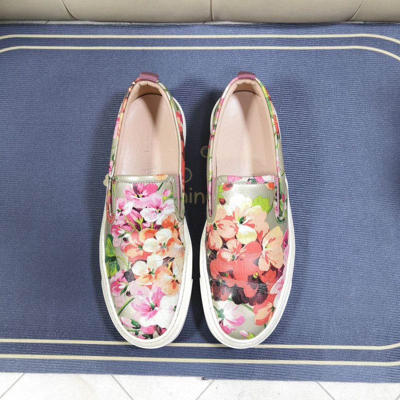 Gucci Gucci Floral Slip-On Sneakers 0079 Size US 6.5 / EU 39-40 - 14 Thumbnail