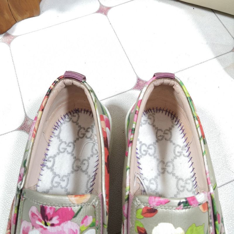 Gucci Gucci Floral Slip-On Sneakers 0079 Size US 6.5 / EU 39-40 - 11 Thumbnail