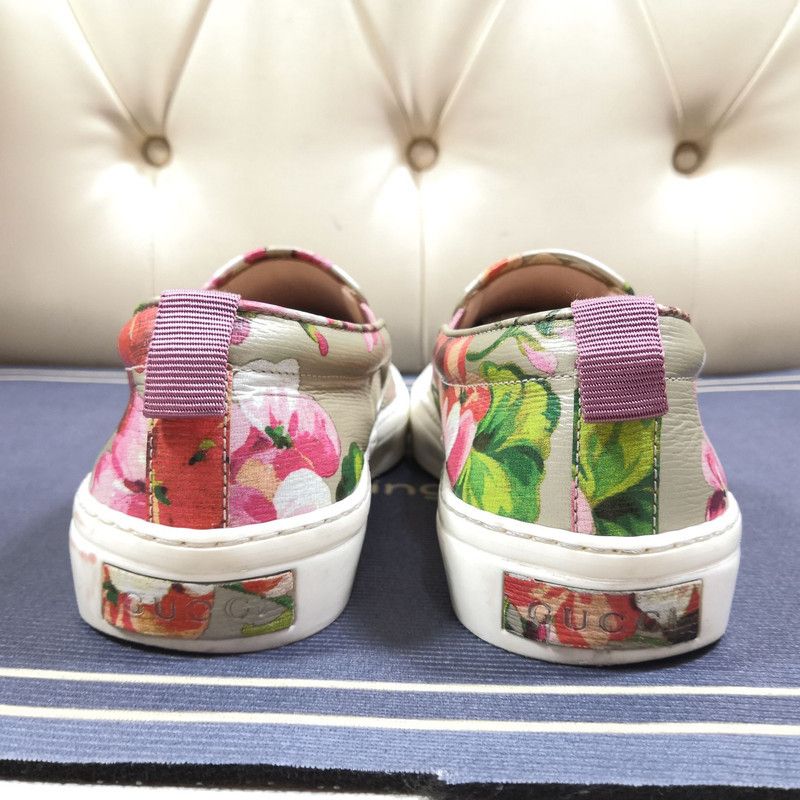 Gucci Gucci Floral Slip-On Sneakers 0079 Size US 6.5 / EU 39-40 - 3 Thumbnail