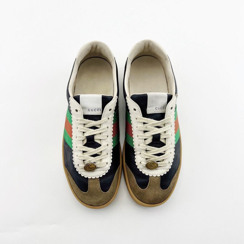 Gucci GUCCI G74 Color-Block Casual Sneakers 0079 Size US 9 / EU 42 - 2 Thumbnail