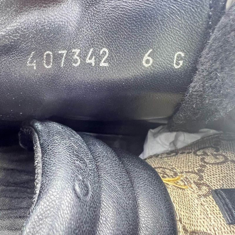 Gucci Gucci High-Top Canvas Sneakers in Green 0079 Size US 7 / EU 40 - 5 Thumbnail