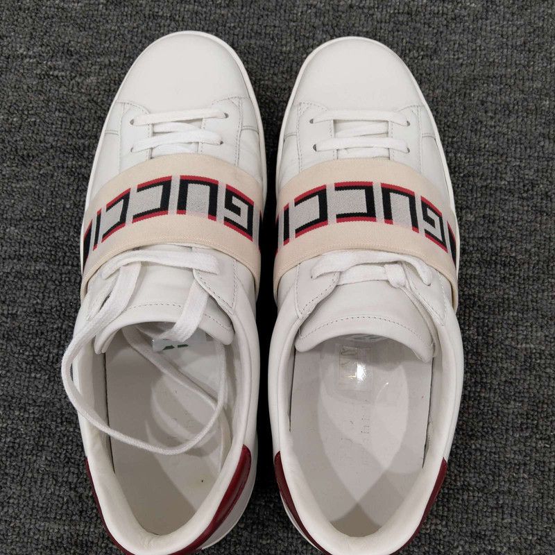 Gucci Gucci Ace Low-Top Fashion Sneakers for Men 0079 Size US 9 / EU 42 - 7 Thumbnail