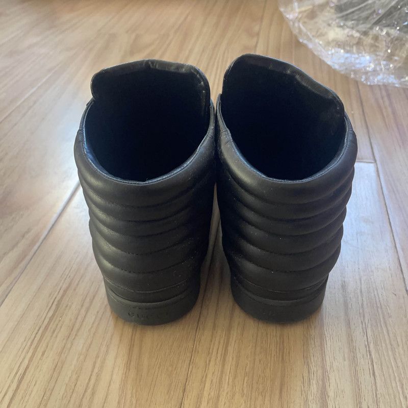 Gucci Gucci High-Top Sneakers in Black 0079 Size US 9.5 / EU 42-43 - 3 Thumbnail