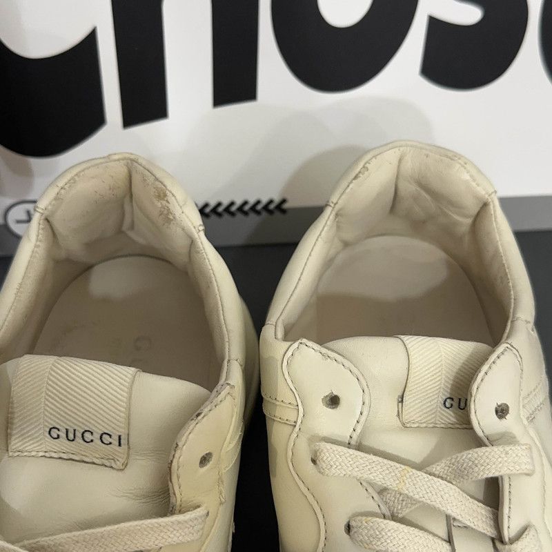 Gucci Gucci Rhyton Logo Low-Top Dad Shoes 0079 Size US 8.5 / EU 41-42 - 8 Thumbnail