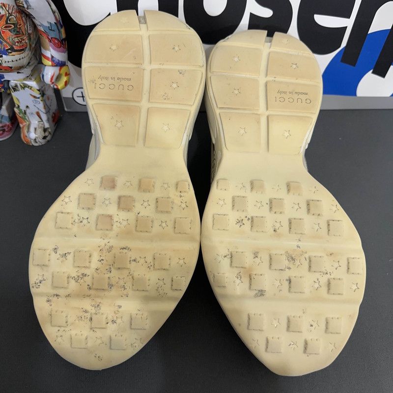 Gucci Gucci Rhyton Logo Low-Top Dad Shoes 0079 Size US 8.5 / EU 41-42 - 4 Thumbnail