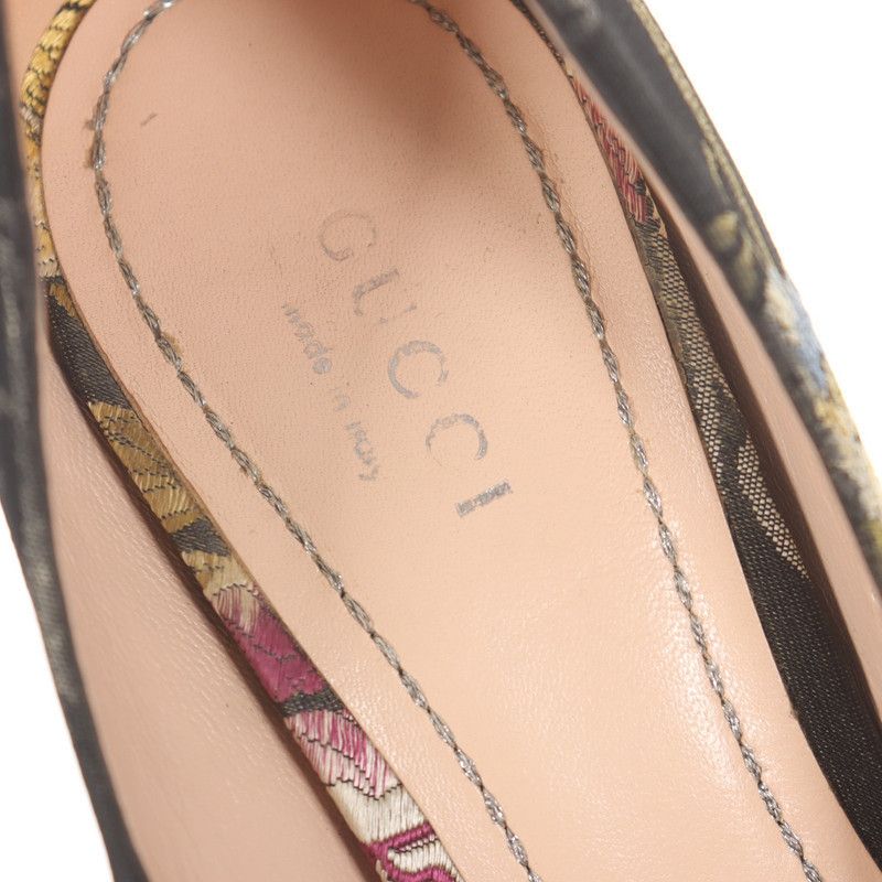 Gucci Gucci Floral Embellished High Heels 0079 Size US 6.5 / EU 39-40 - 7 Thumbnail