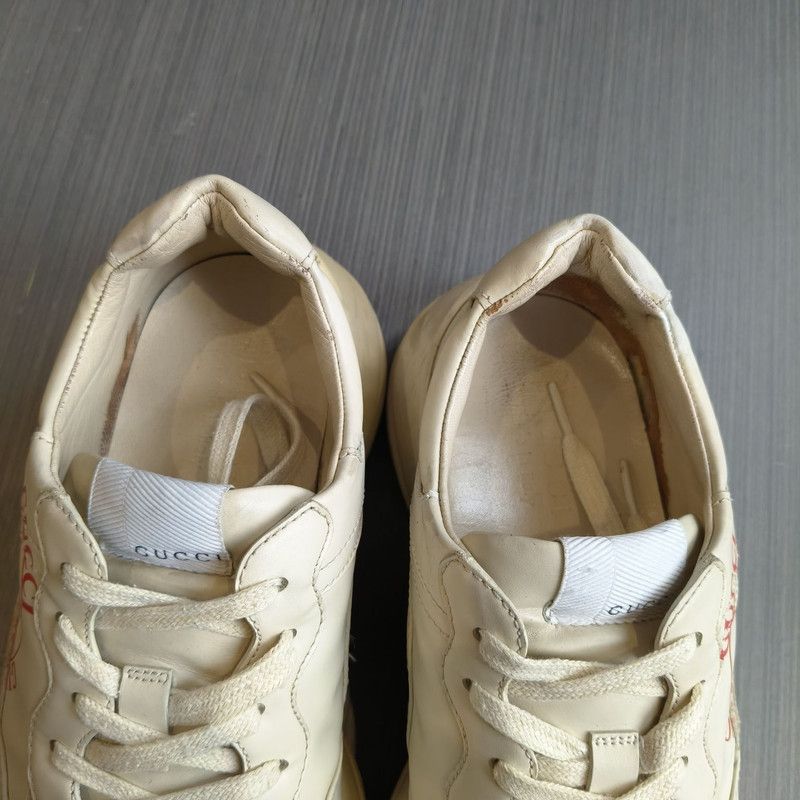 Gucci Gucci Rhyton Classic Low-Top Dad Sneakers 0079 Size US 8.5 / EU 41-42 - 13 Thumbnail