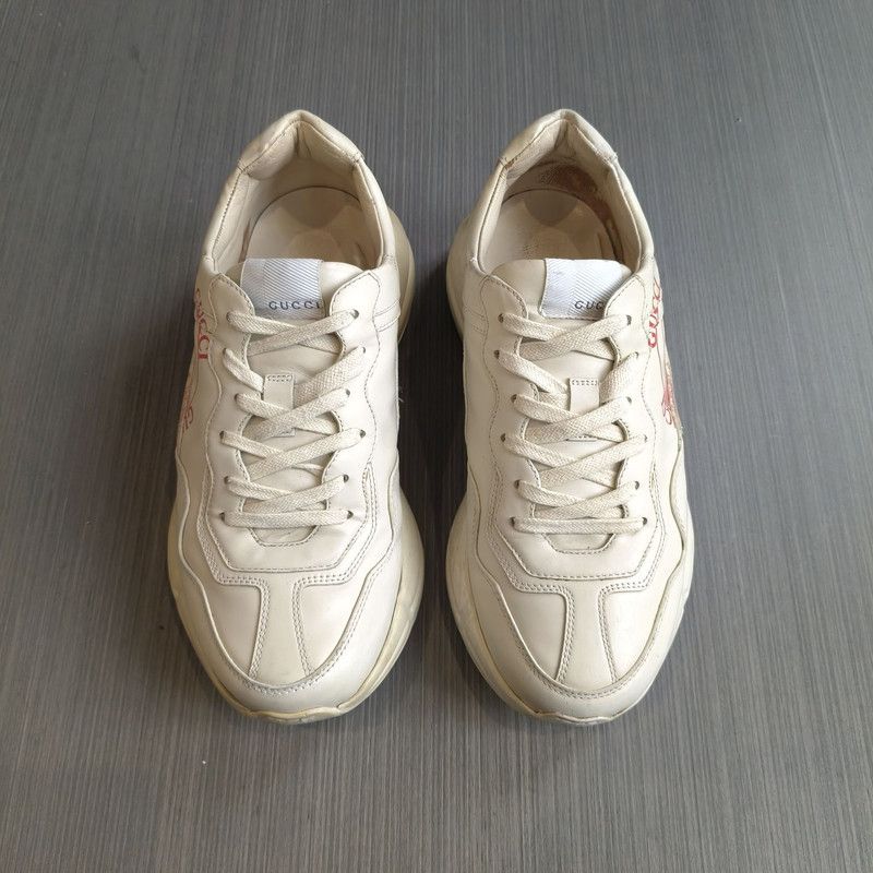 Gucci Gucci Rhyton Classic Low-Top Dad Sneakers 0079 Size US 8.5 / EU 41-42 - 2 Thumbnail