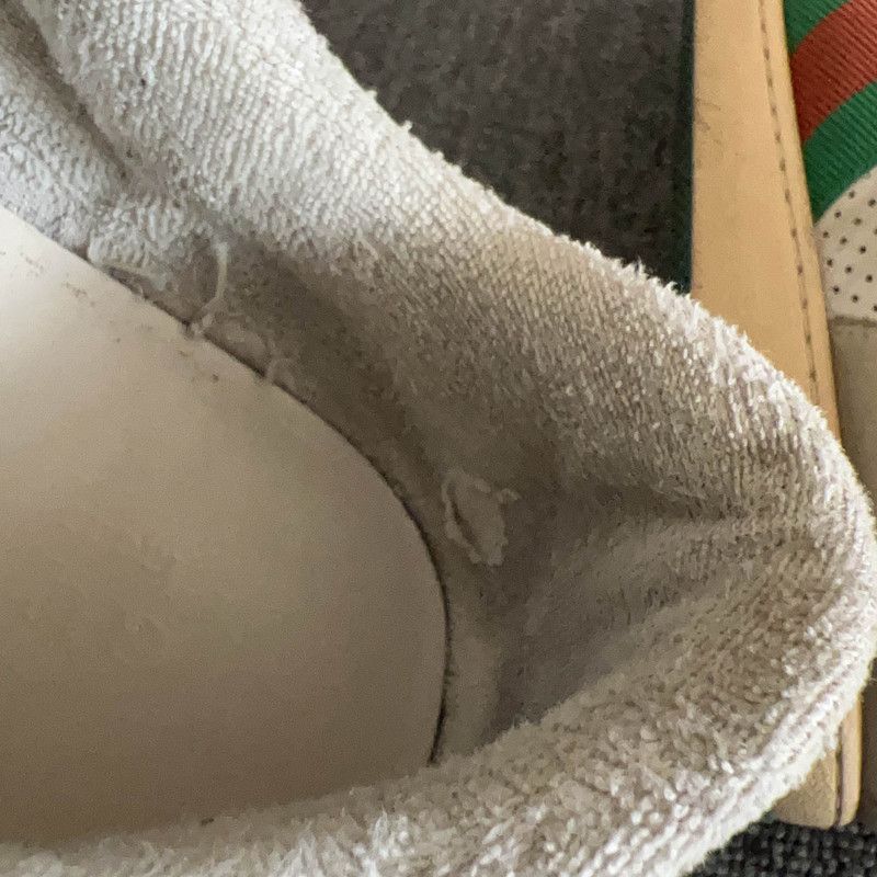 Gucci Gucci Screener Dirty Sneakers in Grey Green 0079 Size US 9.5 / EU 42-43 - 12 Thumbnail
