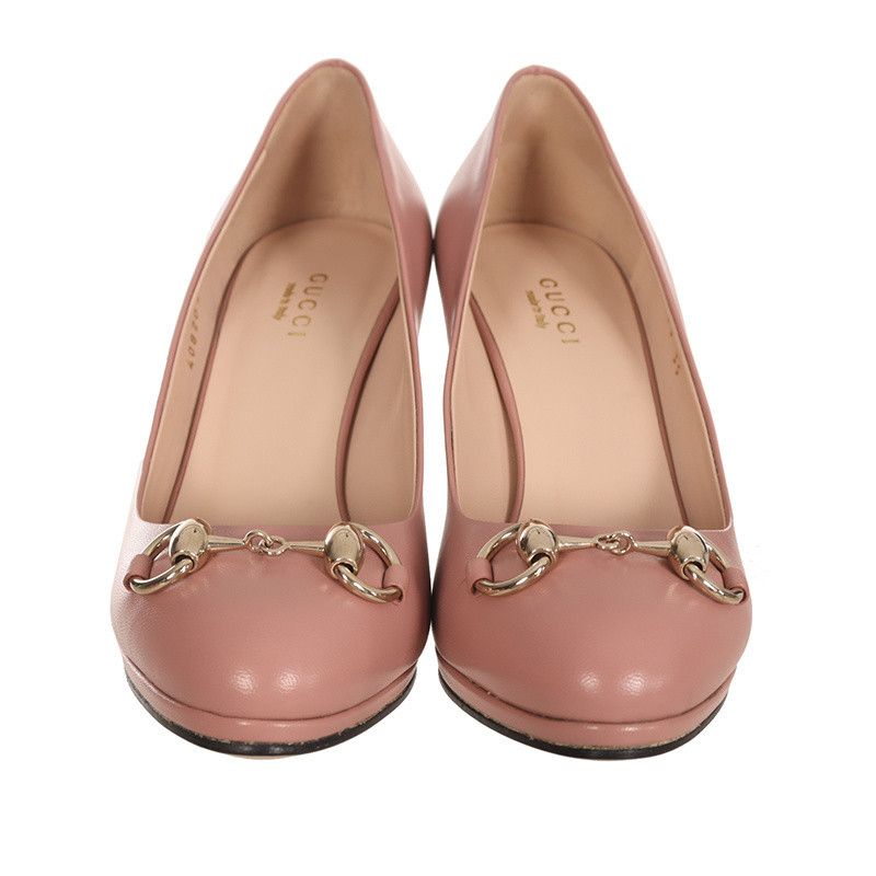 Gucci Gucci Pink High Heels with Signature Detailing 0079 Size US 5 / EU 37 - 4 Thumbnail