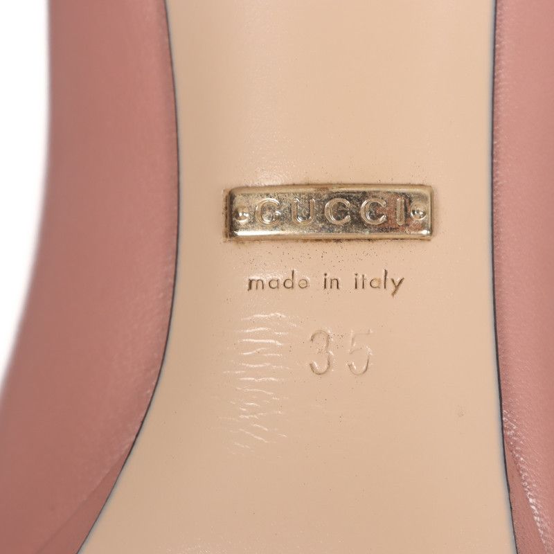 Gucci Gucci Pink High Heels with Signature Detailing 0079 Size US 5 / EU 37 - 8 Thumbnail