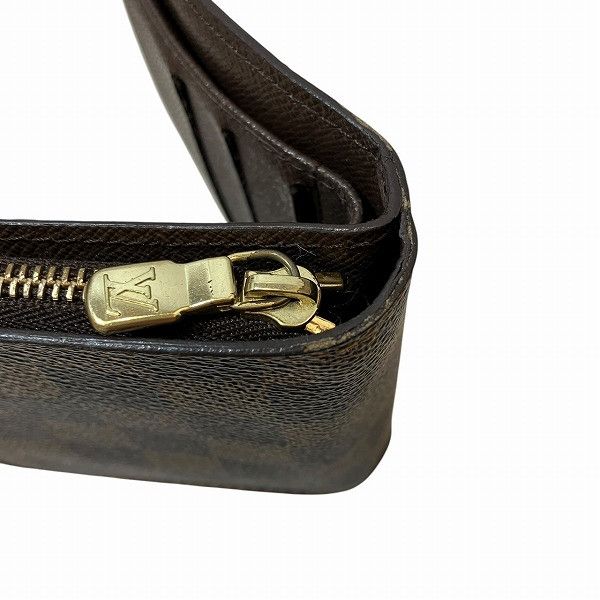 Louis Vuitton Louis Vuitton Louis Vuitton Compact Zip Damier Wallet Canvas Short Wallet N61668 DUTY FREE for USA Size ONE SIZE - 3 Thumbnail