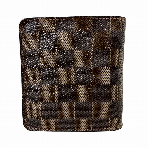 Louis Vuitton Louis Vuitton Louis Vuitton Compact Zip Damier Wallet Canvas Short Wallet N61668 DUTY FREE for USA Size ONE SIZE - 9 Thumbnail
