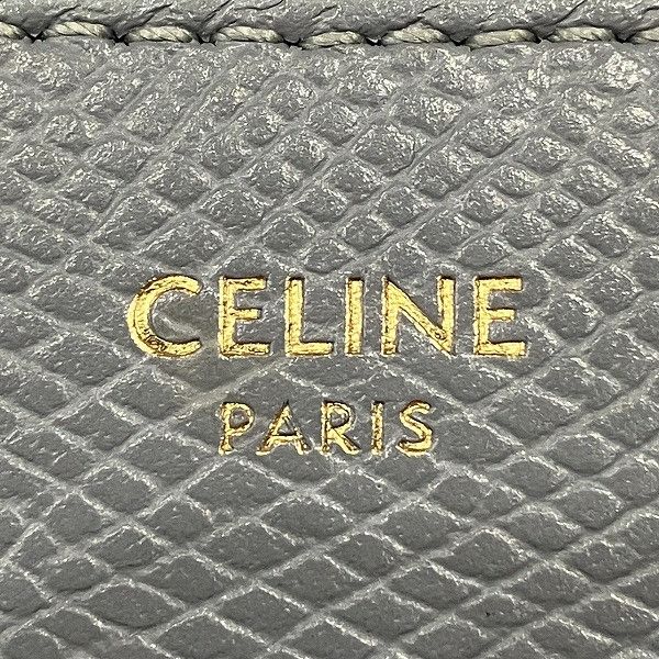 Celine Celine Celine Small Zip Wallet Essential Leather Wallet Leather Short Wallet 10L20 DUTY FREE for USA Size ONE SIZE - 3 Thumbnail