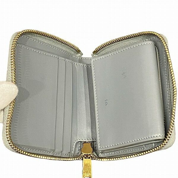 Celine Celine Celine Small Zip Wallet Essential Leather Wallet Leather Short Wallet 10L20 DUTY FREE for USA Size ONE SIZE - 5 Thumbnail