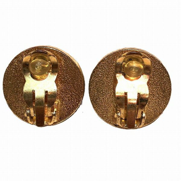 Chanel Chanel Chanel Coco Button Earrings Metal Earrings Size ONE SIZE - 2 Thumbnail