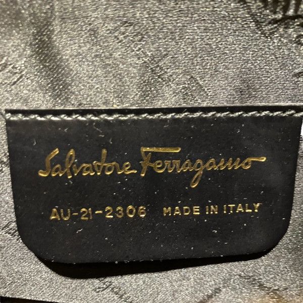 Salvatore Ferragamo Salvatore Ferragamo Salvatore Ferragamo Gancini Leather 2way Bag Leather Shoulder Bag AU212306 DUTY FREE for USA Size ONE SIZE - 4 Thumbnail