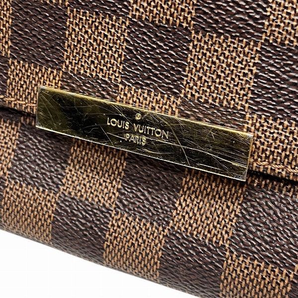 Louis Vuitton Louis Vuitton Louis Vuitton Favorite PM Damier Shoulder Bag Canvas Shoulder Bag N41276 DUTY FREE for USA Size ONE SIZE - 9 Thumbnail
