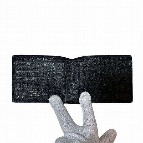Louis Vuitton Louis Vuitton Louis Vuitton Portefeuille Compact Taiga Wallet Leather Short Wallet M32642 Size ONE SIZE - 3 Thumbnail